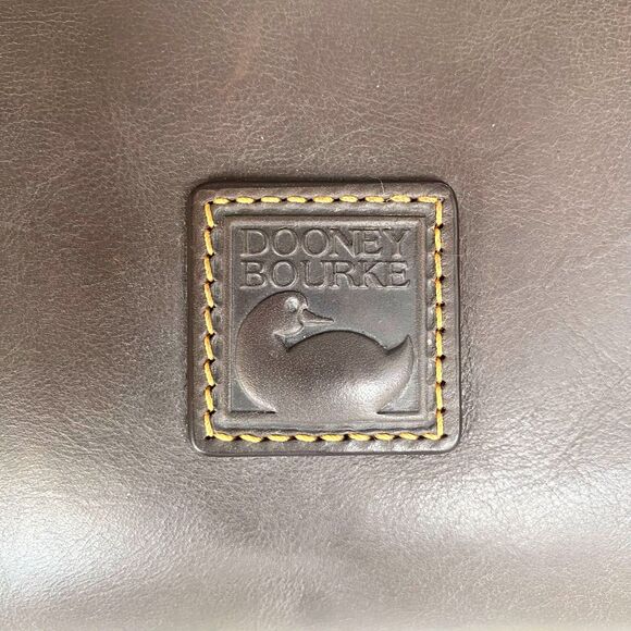 Dooney & Bourke Brown Satchel - Picture 4 of 15